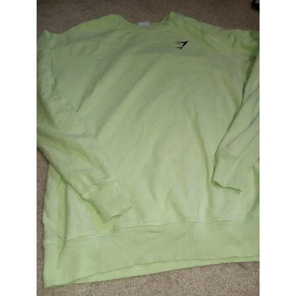 Women's Green Gymshark Sweater Large - Picture 2 of 5